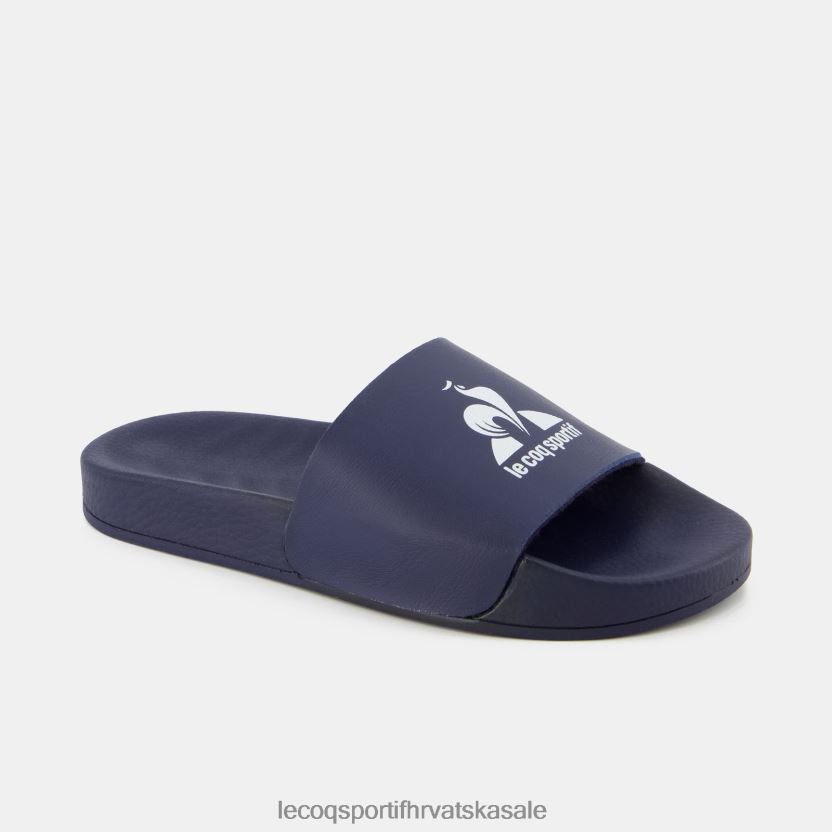 Le Coq Sportif dijapozitivi izrađeni u francusko plavoj boji djece 840R4L424 cipele