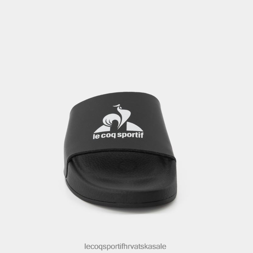 Le Coq Sportif dijapozitivi izrađeni u francuskoj crnoj boji djece 840R4L426 cipele