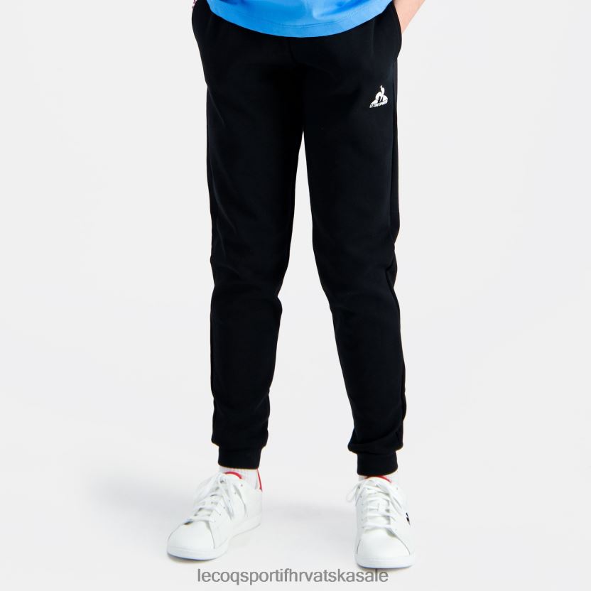 Le Coq Sportif hlače crne djece 840R4L409 odjeća