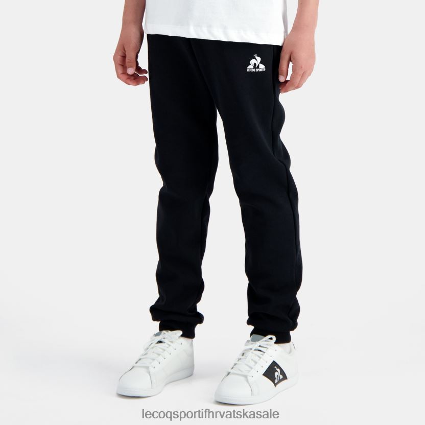 Le Coq Sportif hlače crne djece 840R4L411 odjeća