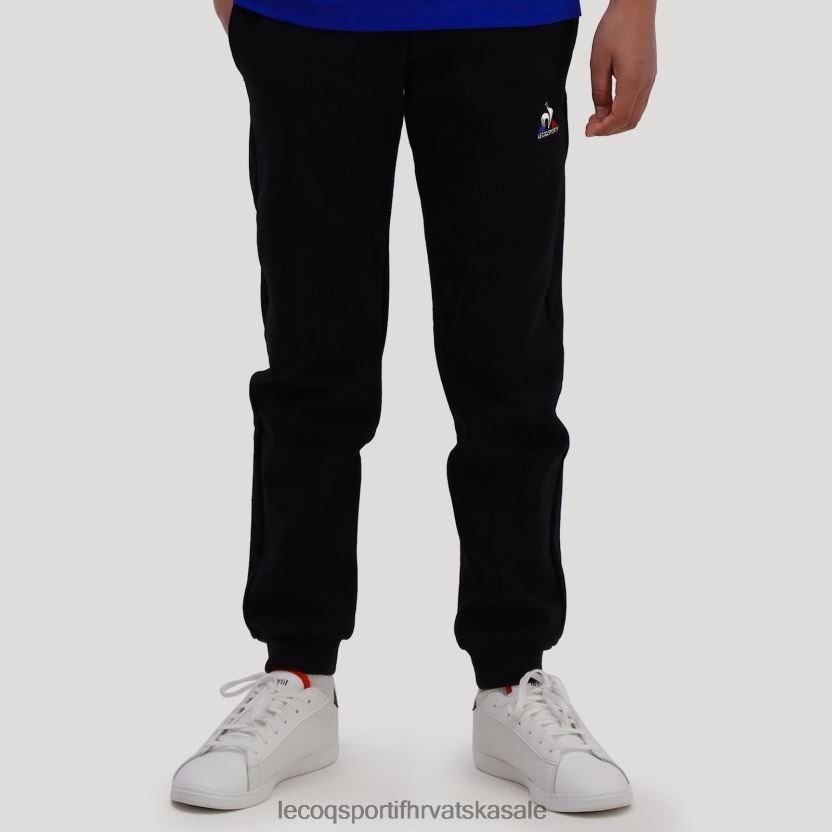 Le Coq Sportif hlače crne djece 840R4L667 odjeća