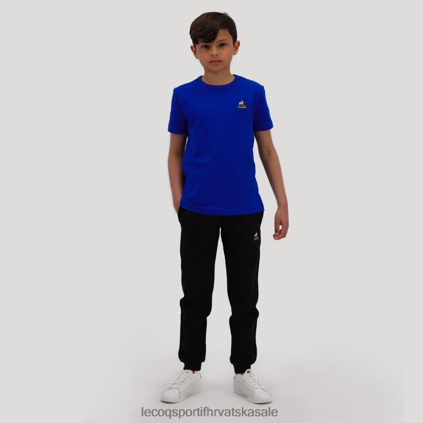 Le Coq Sportif hlače crne djece 840R4L667 odjeća