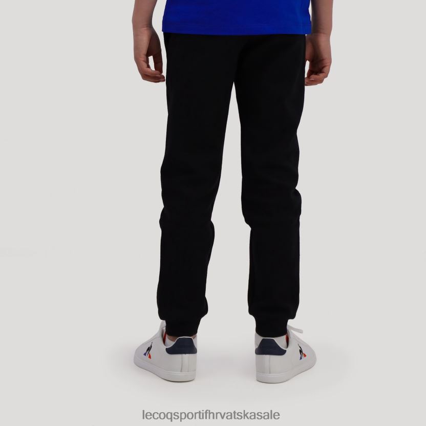 Le Coq Sportif hlače crne djece 840R4L667 odjeća