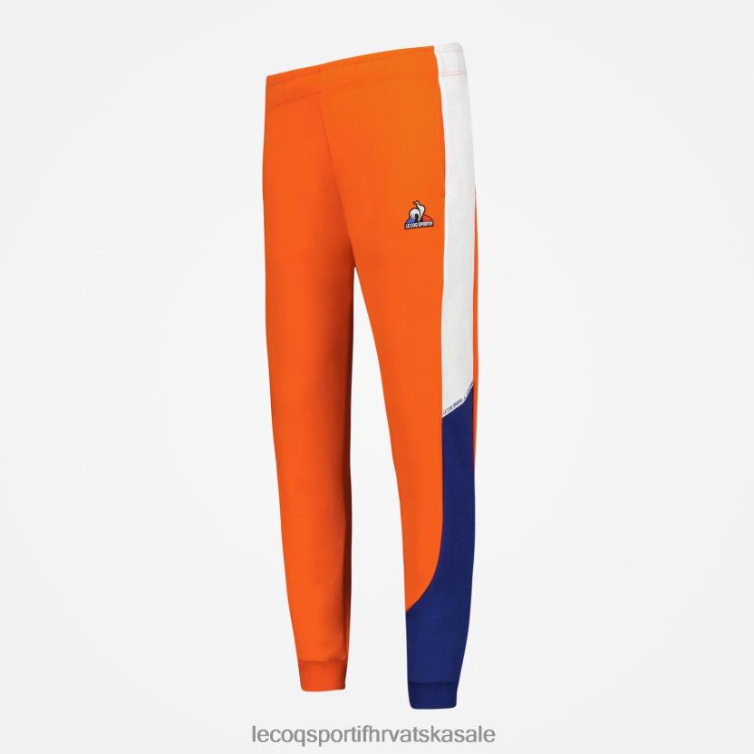 Le Coq Sportif hlače narančaste djece 840R4L642 odjeća