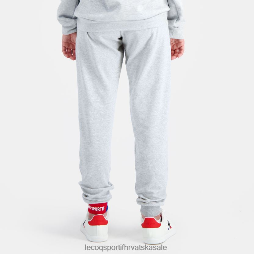 Le Coq Sportif hlače sive djece 840R4L403 odjeća