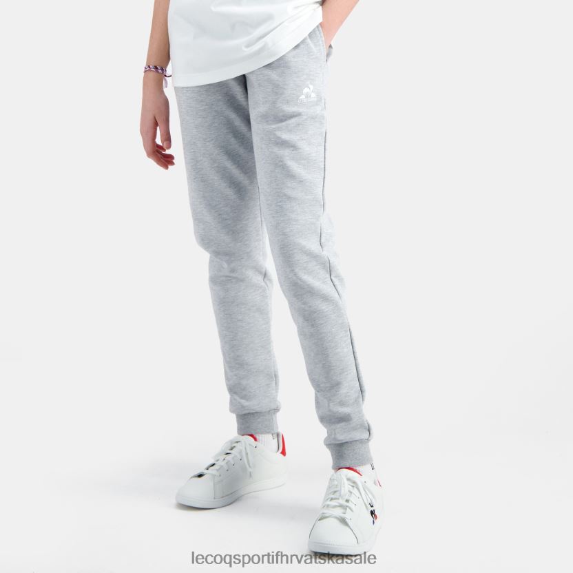 Le Coq Sportif hlače sive djece 840R4L408 odjeća