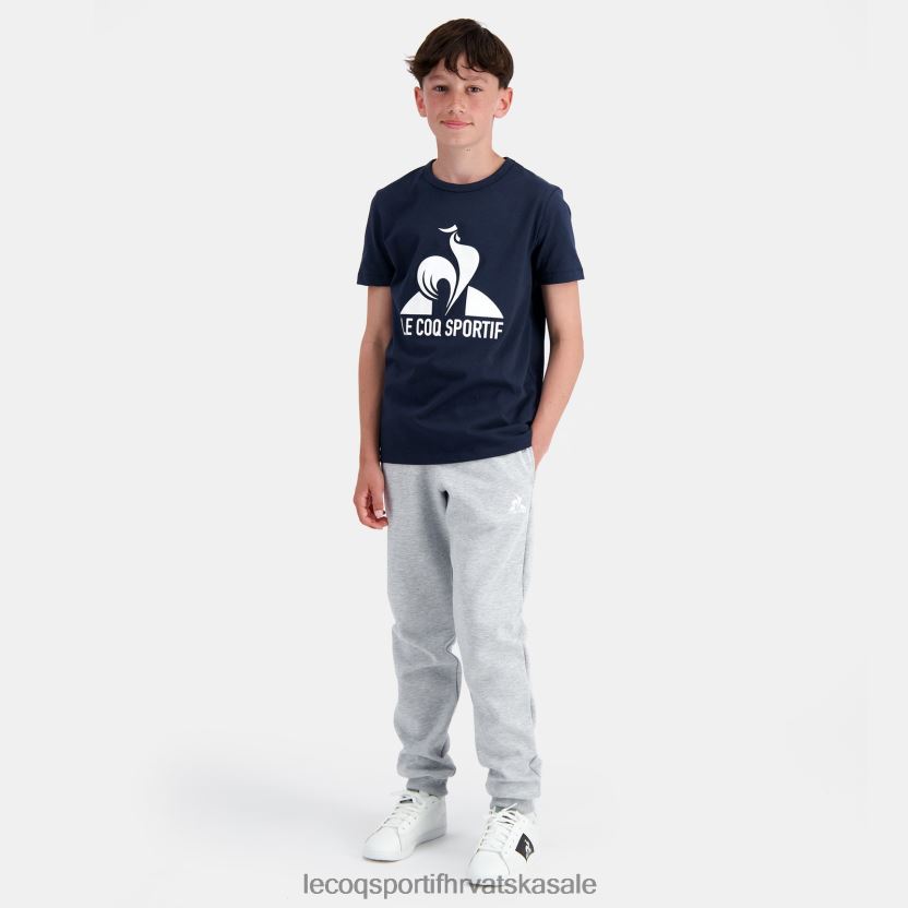 Le Coq Sportif hlače sive djece 840R4L410 odjeća