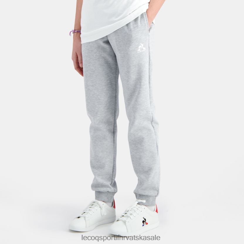 Le Coq Sportif hlače sive djece 840R4L410 odjeća