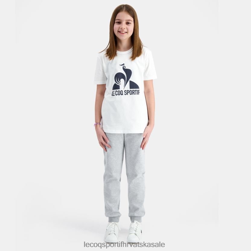 Le Coq Sportif hlače sive djece 840R4L410 odjeća