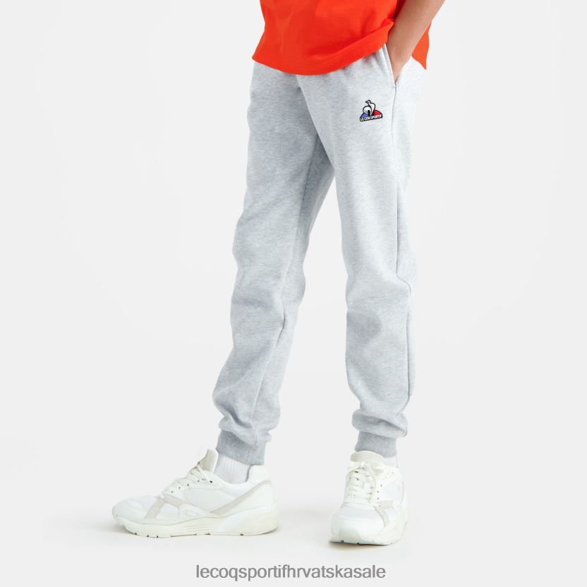 Le Coq Sportif hlače sive djece 840R4L662 odjeća