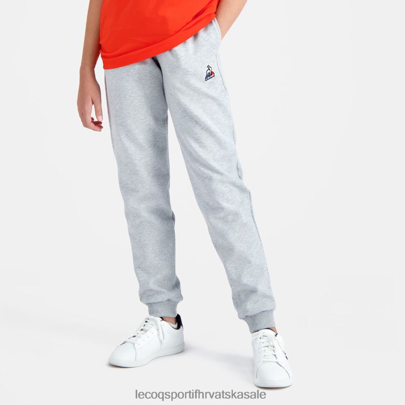 Le Coq Sportif hlače sive djece 840R4L662 odjeća