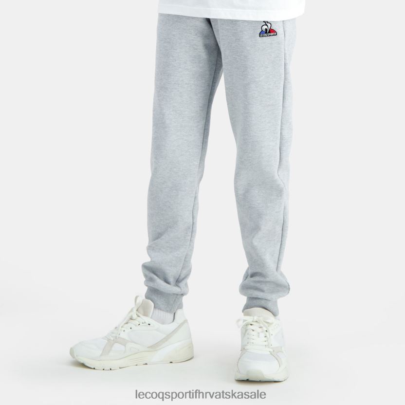 Le Coq Sportif hlače sive djece 840R4L665 odjeća