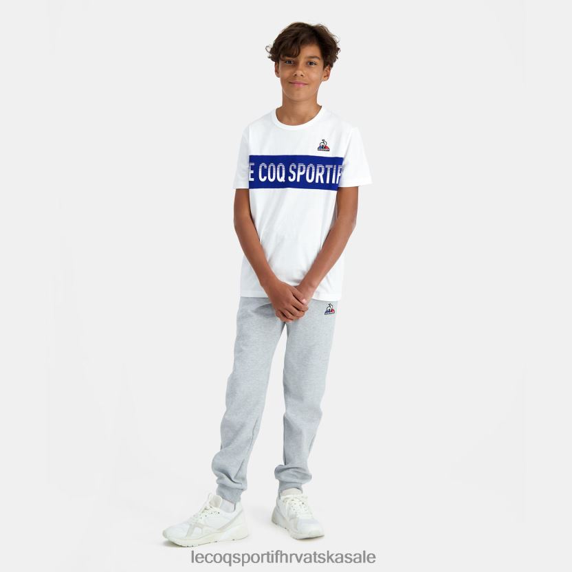 Le Coq Sportif hlače sive djece 840R4L665 odjeća
