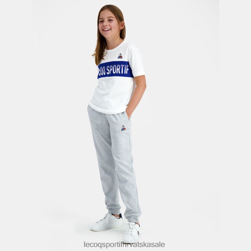 Le Coq Sportif hlače sive djece 840R4L665 odjeća