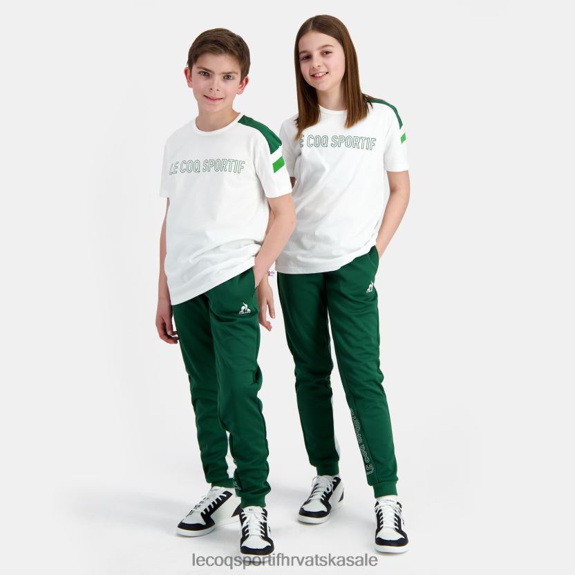 Le Coq Sportif hlače zelene djece 840R4L406 odjeća