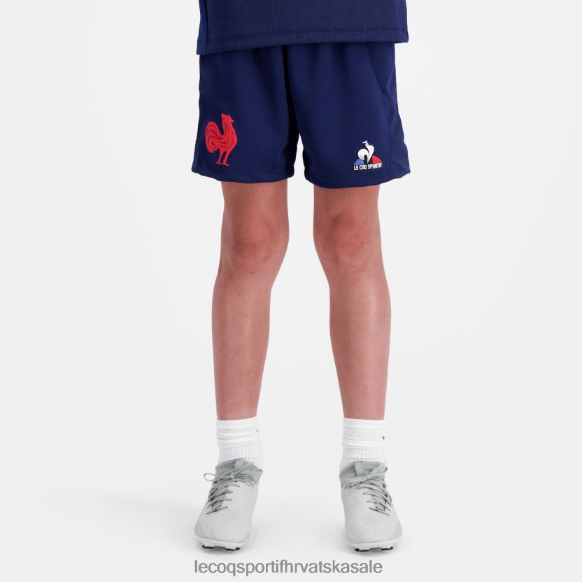 Le Coq Sportif replika kratka - xv de france plava djece 840R4L413 odjeća