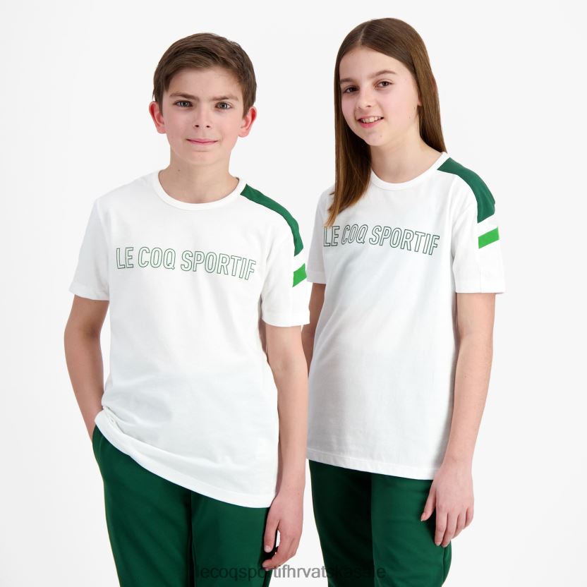 Le Coq Sportif majica bijela djece 840R4L382 odjeća