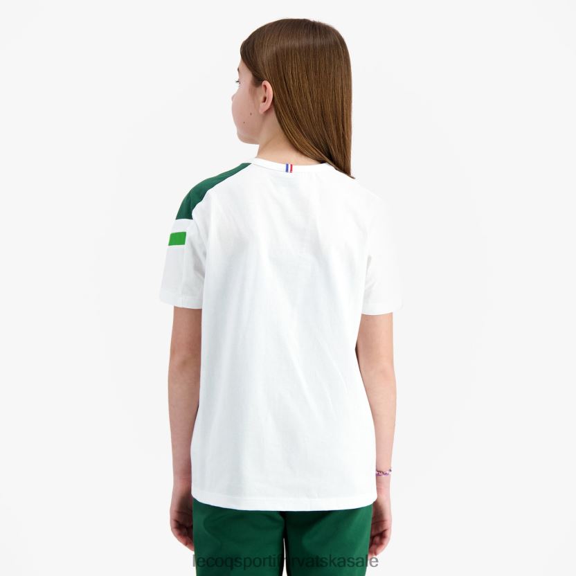 Le Coq Sportif majica bijela djece 840R4L382 odjeća
