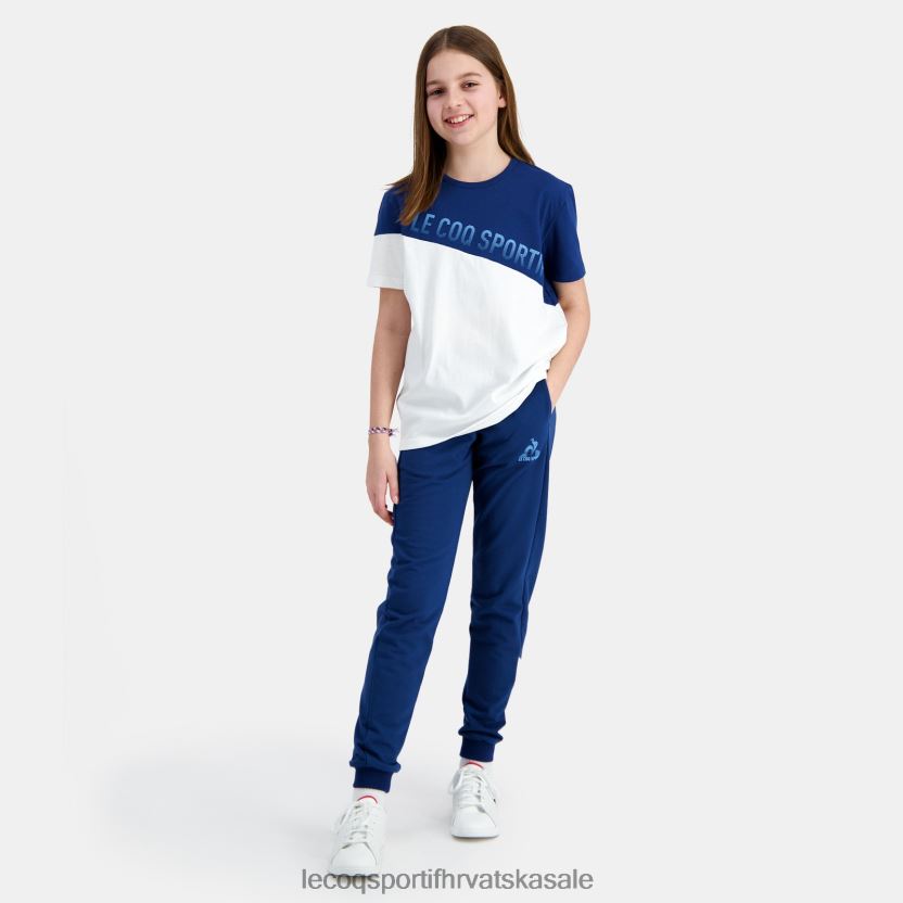 Le Coq Sportif majica bijela djece 840R4L387 odjeća