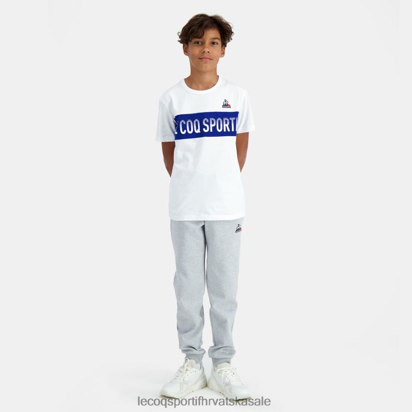 Le Coq Sportif majica bijela djece 840R4L646 odjeća
