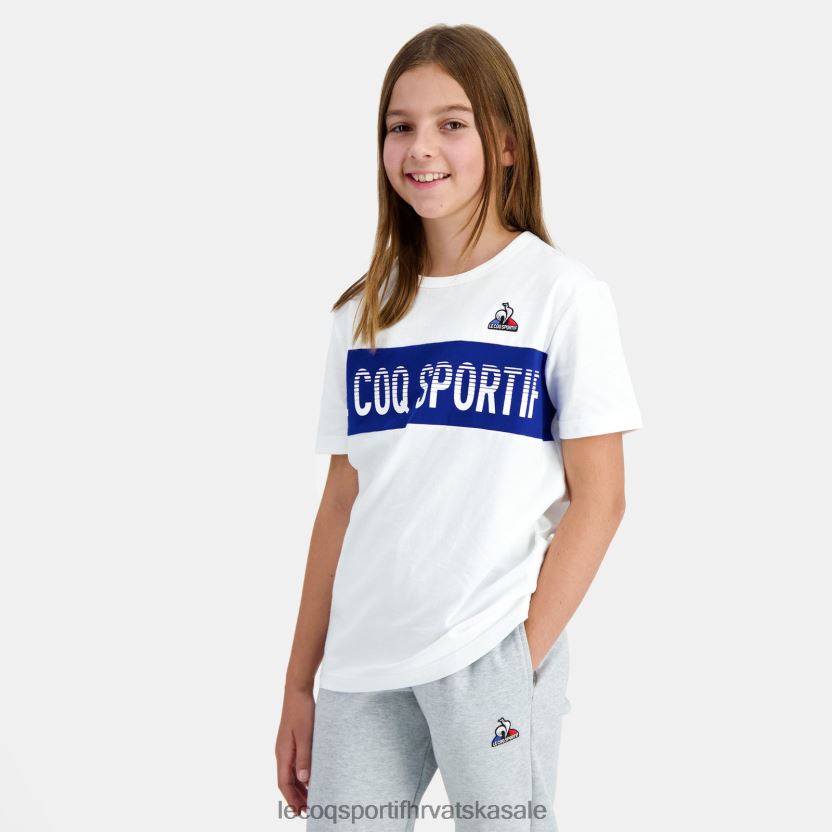 Le Coq Sportif majica bijela djece 840R4L646 odjeća