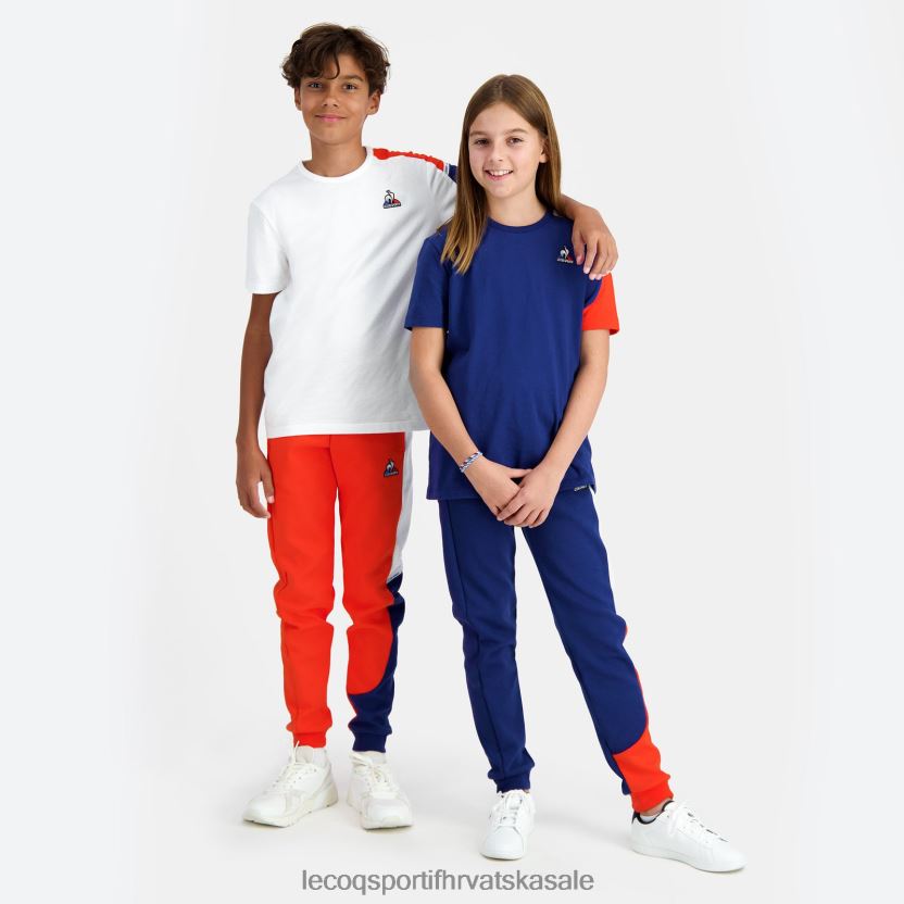 Le Coq Sportif majica bijela djece 840R4L649 odjeća