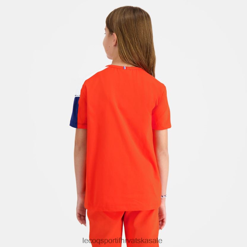 Le Coq Sportif majica narančasta djece 840R4L650 odjeća