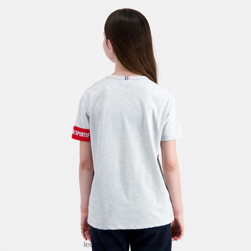 Le Coq Sportif majica siva djece 840R4L384 odjeća