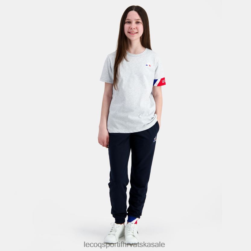 Le Coq Sportif majica siva djece 840R4L384 odjeća