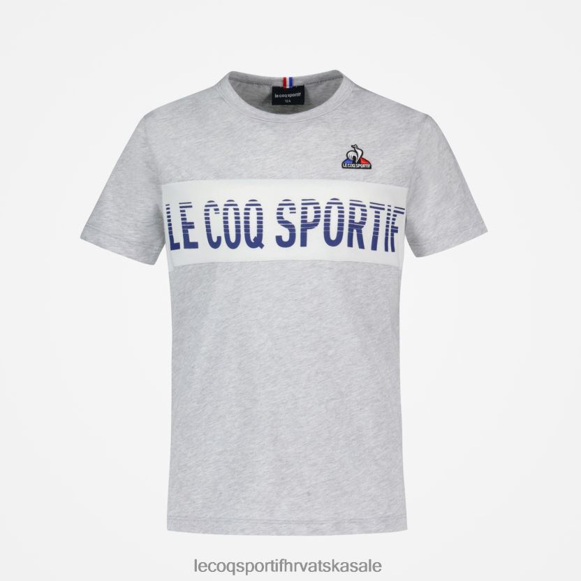 Le Coq Sportif majica siva djece 840R4L640 odjeća
