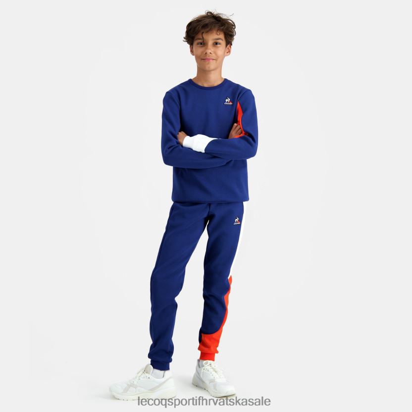 Le Coq Sportif trenirka plava djece 840R4L648 odjeća