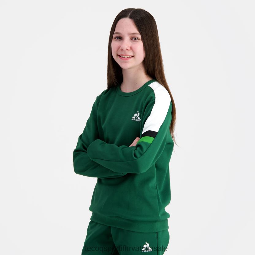 Le Coq Sportif trenirka zelena djece 840R4L392 odjeća