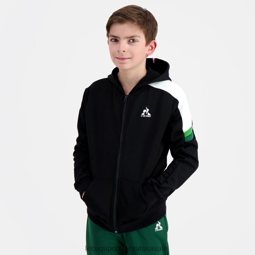Le Coq Sportif višebojna majica s kapuljačom i patentnim zatvaračem djece 840R4L391 odjeća