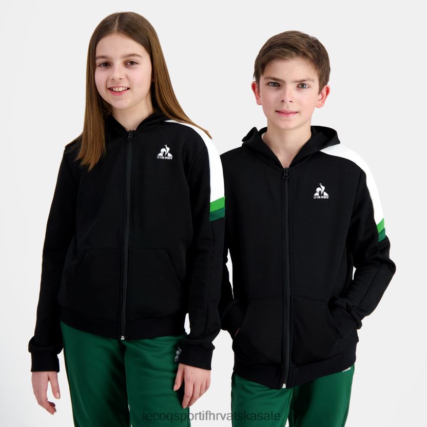 Le Coq Sportif višebojna majica s kapuljačom i patentnim zatvaračem djece 840R4L391 odjeća