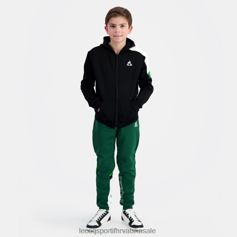 Le Coq Sportif višebojna majica s kapuljačom i patentnim zatvaračem djece 840R4L391 odjeća