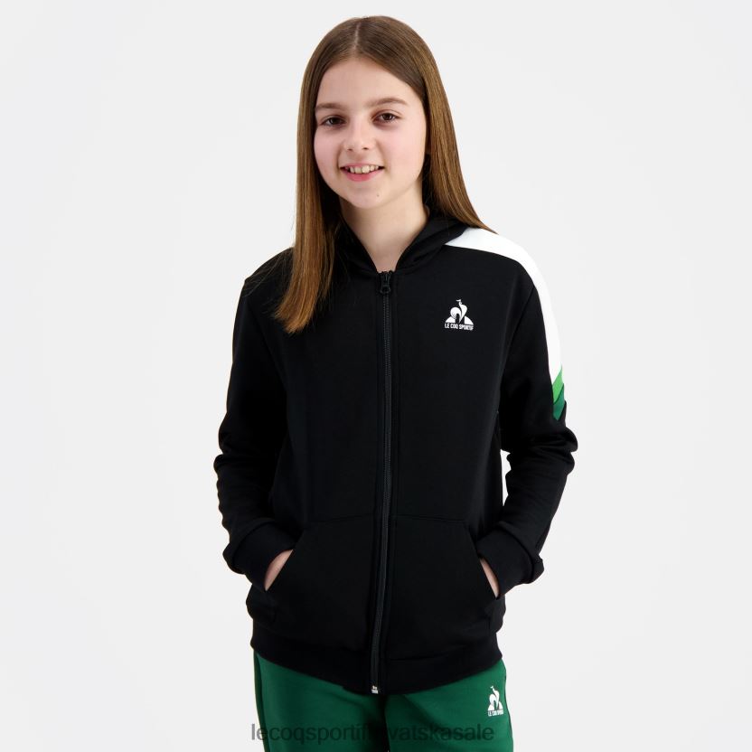 Le Coq Sportif višebojna majica s kapuljačom i patentnim zatvaračem djece 840R4L391 odjeća
