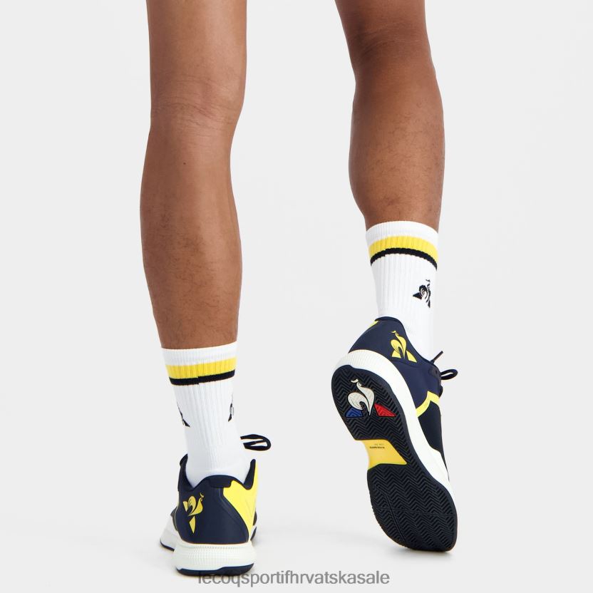 Le Coq Sportif cipela futur lcs t01 glineno plava muškarci 840R4L708 cipele