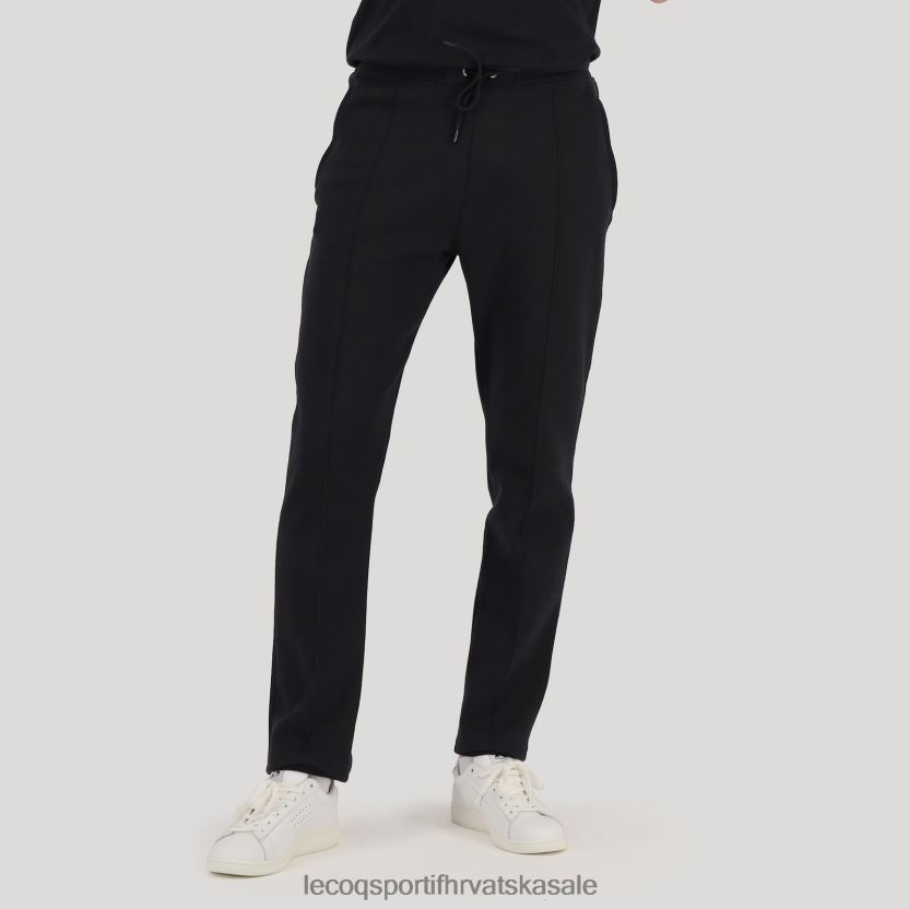 Le Coq Sportif hlače crne muškarci 840R4L116 odjeća