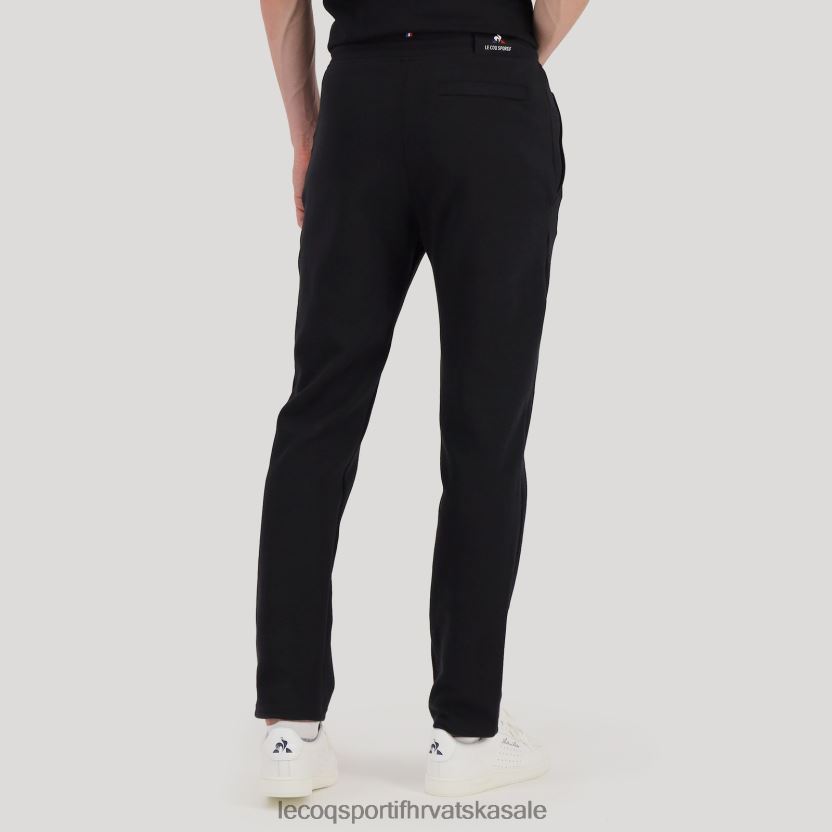 Le Coq Sportif hlače crne muškarci 840R4L116 odjeća