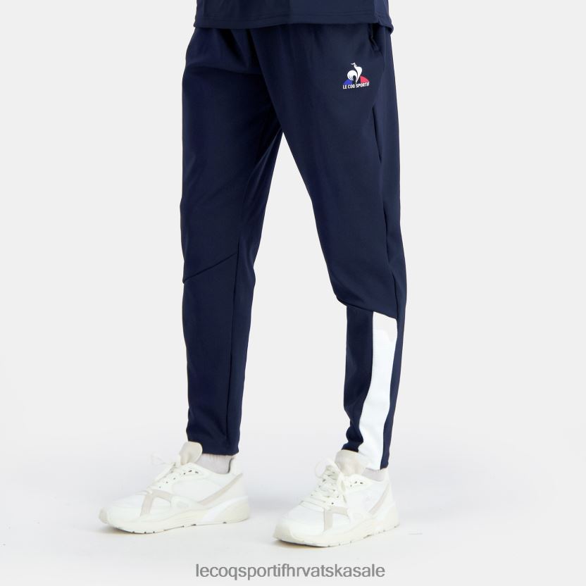 Le Coq Sportif hlače plave muškarci 840R4L114 odjeća