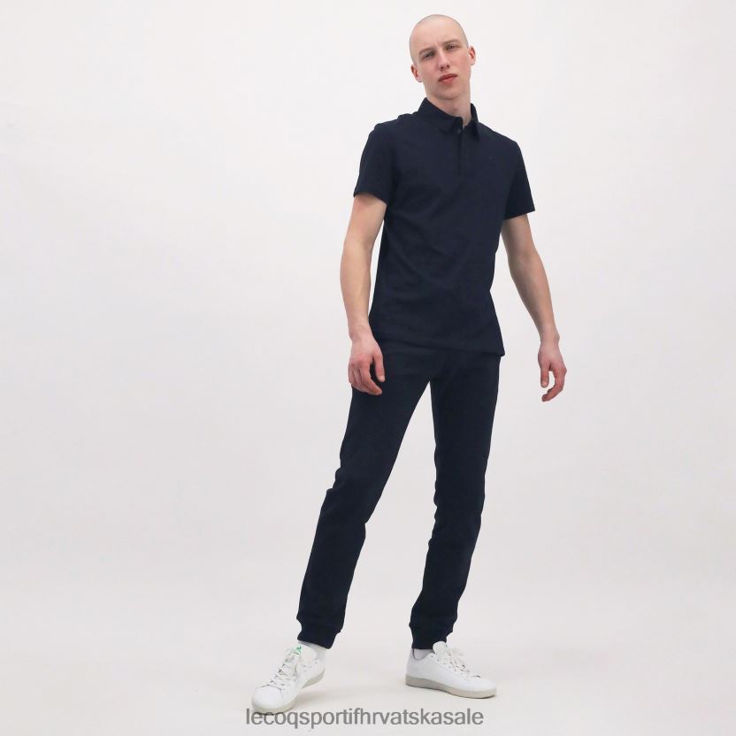 Le Coq Sportif hlače plave muškarci 840R4L115 odjeća