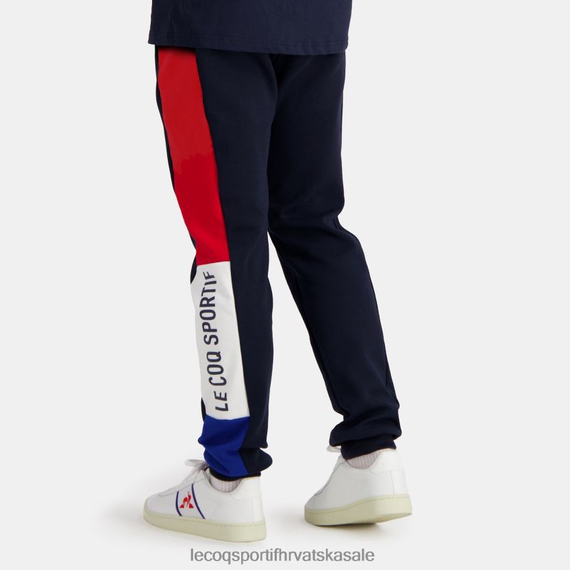 Le Coq Sportif hlače plave muškarci 840R4L503 odjeća