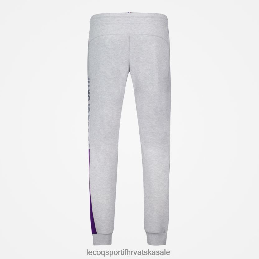 Le Coq Sportif hlače sive muškarci 840R4L500 odjeća