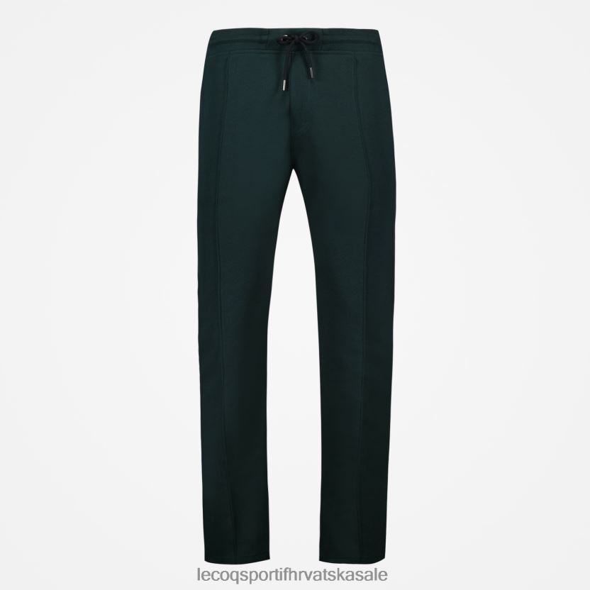 Le Coq Sportif hlače zelene muškarci 840R4L505 odjeća