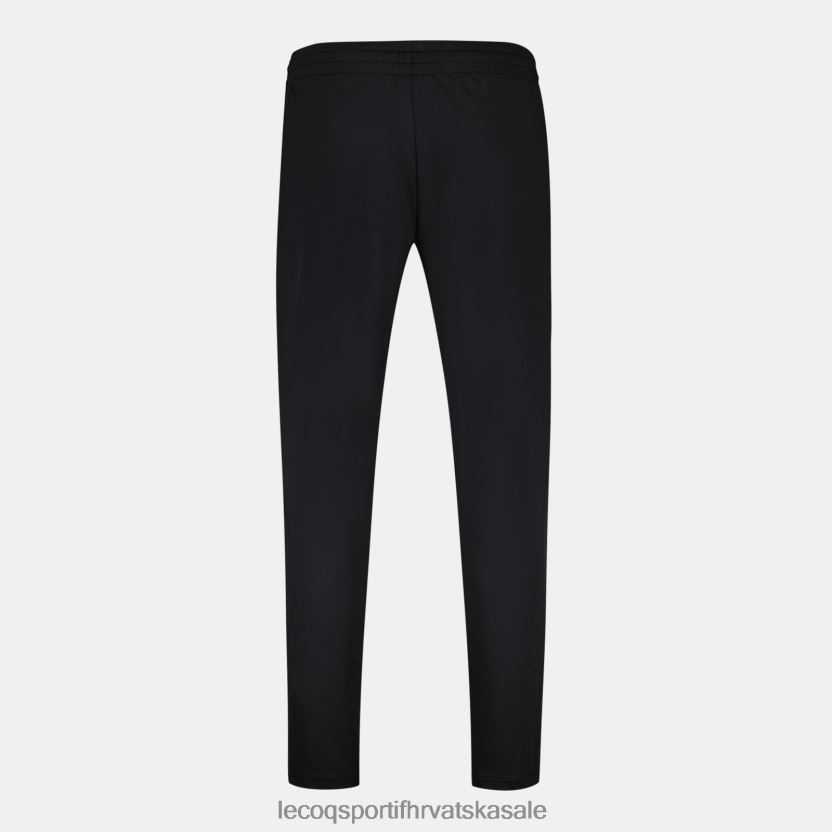 Le Coq Sportif modne hlače crne muškarci 840R4L82 odjeća