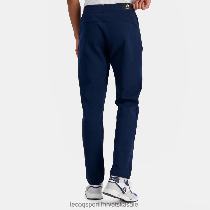 Le Coq Sportif modne hlače plave muškarci 840R4L101 odjeća