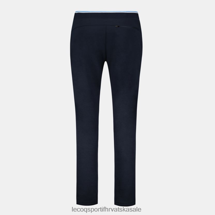 Le Coq Sportif modne hlače plave muškarci 840R4L88 odjeća