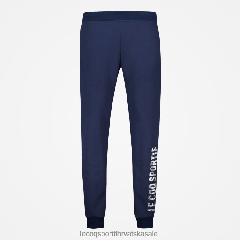 Le Coq Sportif modne hlače plave muškarci 840R4L91 odjeća