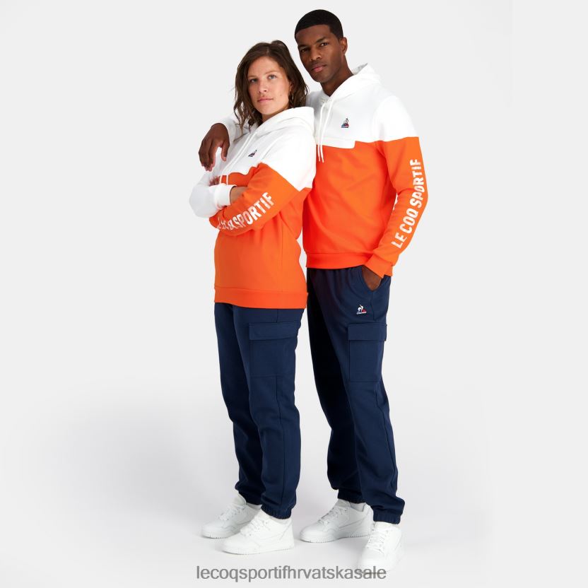 Le Coq Sportif modne hlače plave muškarci 840R4L92 odjeća