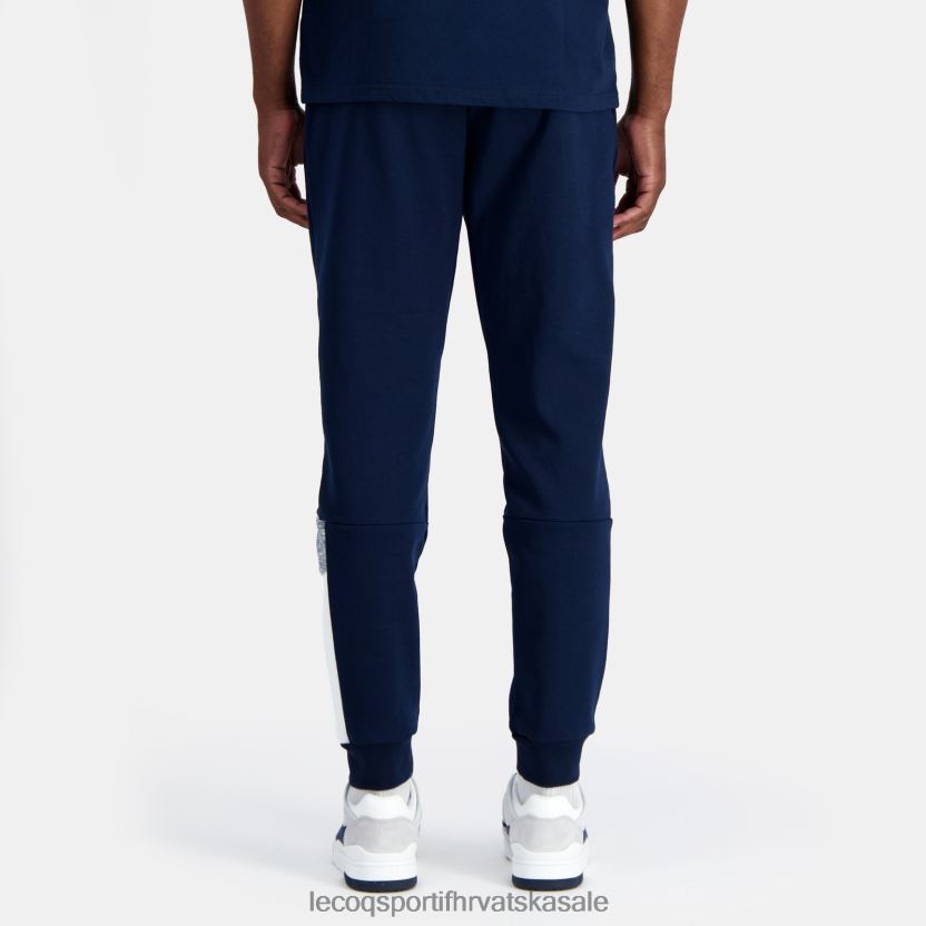 Le Coq Sportif modne hlače plave muškarci 840R4L93 odjeća